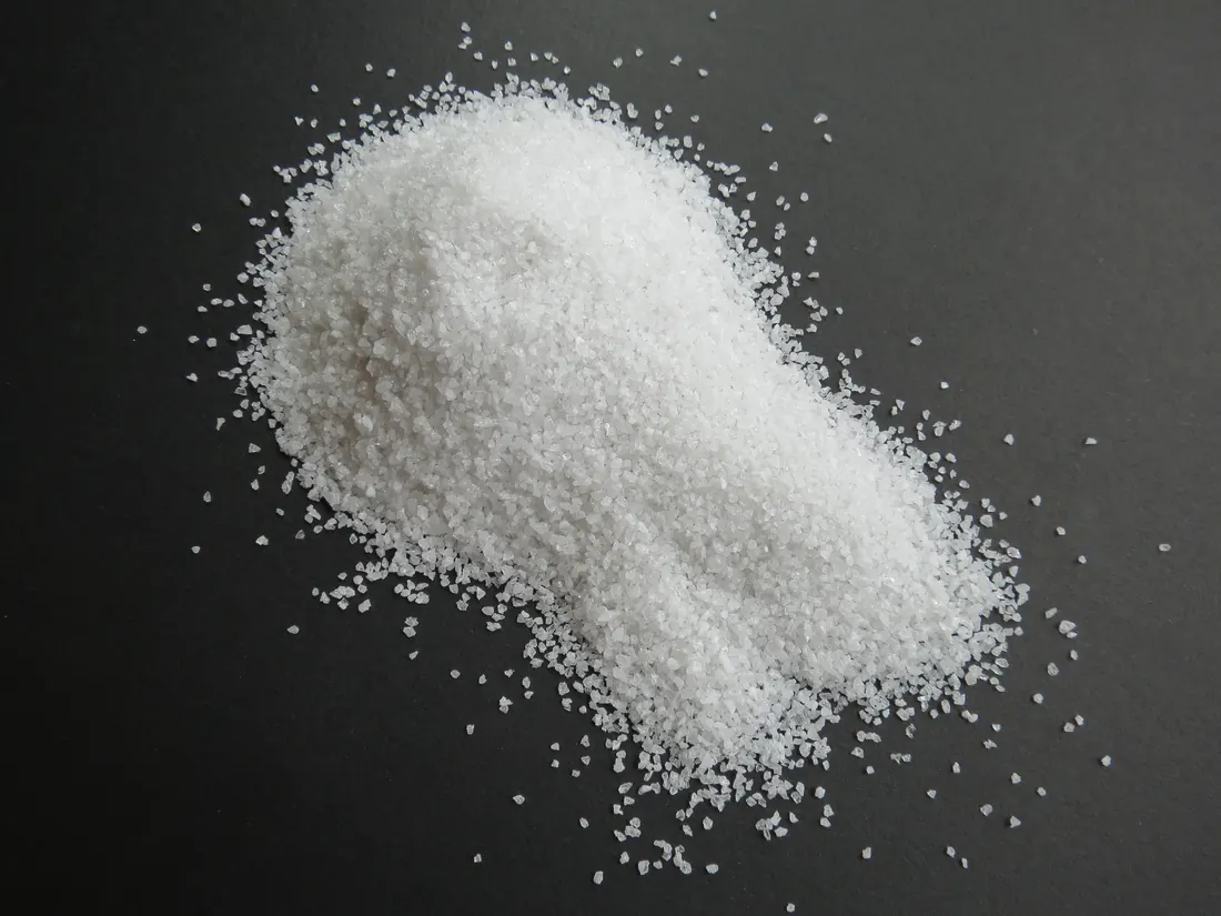 White corundum F16 coarse grit sand